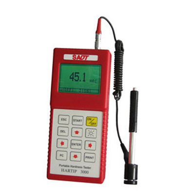 Portable Auto Impact Direction Leeb Hardness Tester Dengan Akurasi +/-2 Hld Dalam Bahasa Inggris