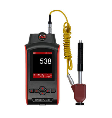 999 Memori Data TFT Portable Hardness Tester Hartip 2500 Dengan Probe Digital